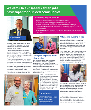 Recruitment Newspaper Inside Page